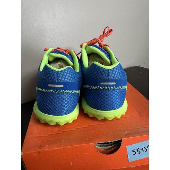 Nike Zoom Wildhorse Shoes Mens 11.5 Blue Orange Volt Trail Running 599118-483 - Picture 5 of 11